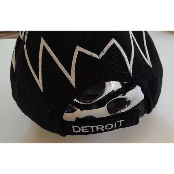 City Hunter Authentic Cap Men Detroit  Adjustable Black - Picture 7 of 10